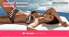 Desktop Screenshot of happytanning.com