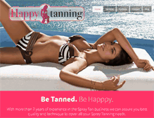 Tablet Screenshot of happytanning.com